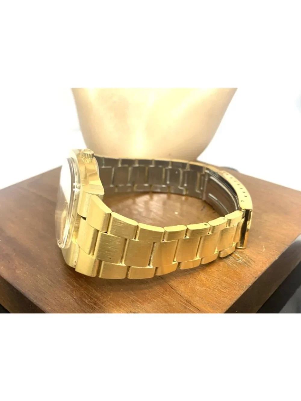 Omega 166.0192 Men's Watch 1020 Vintage Swiss Automatic Day Date Gold Steel 36mm